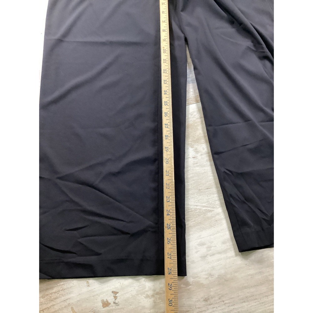P'Tula Black Stadium Pants Women's Medium 29" L Business Casual Wide Leg - Picture 5 of 6